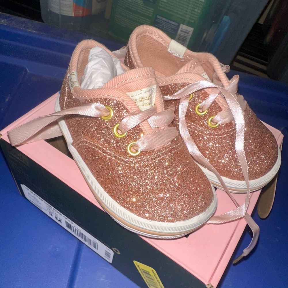 Kate spade baby girl shoes.